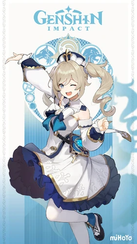 Genshin Impact Barbara Card