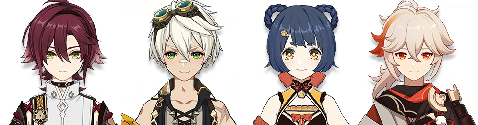 Genshin Impact Heizou Mono Pyro