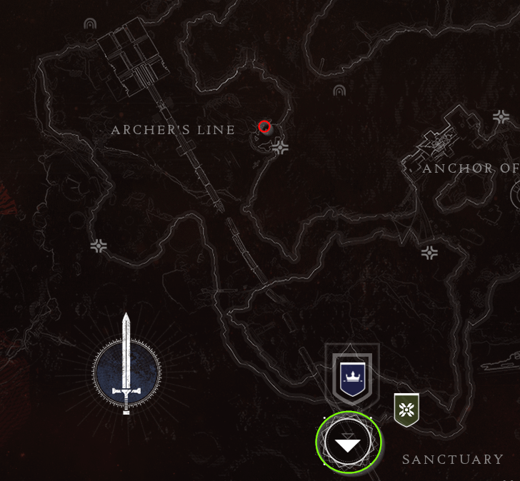 luna archer dome catwalk map