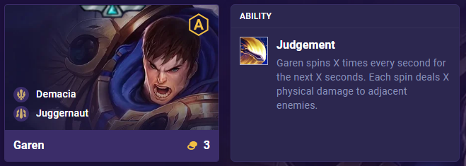 TFT Set 9 Garen