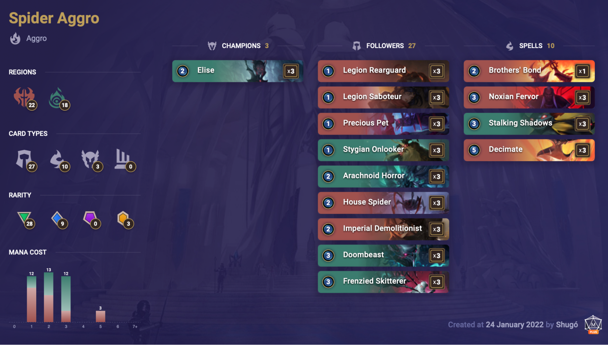 ee85f2b0-spider-aggro-lor-deck Spider Aggro (LoR Deck)