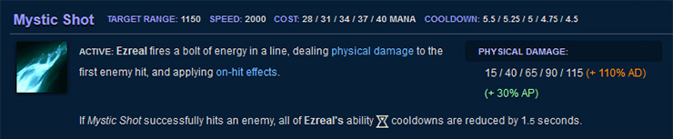 Ezreal Mystical Shot