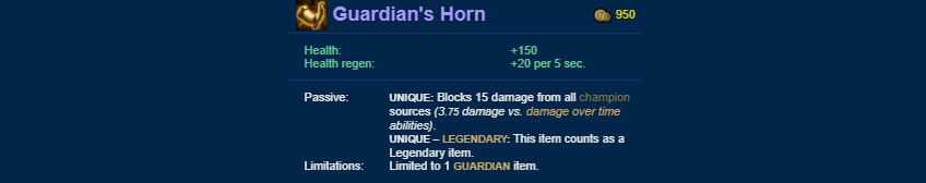 ARAM GUARDIANS HORN
