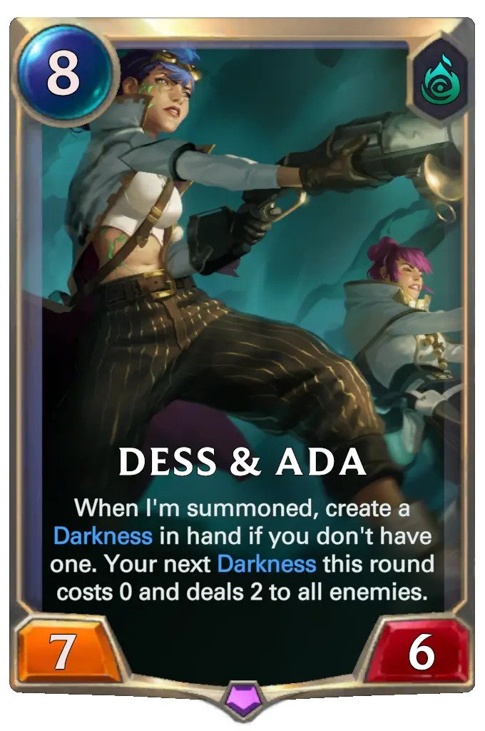 Dess & Ada (LoR card)