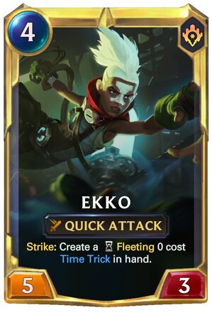 Ekko level 2 (LoR Card)