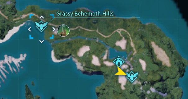 grassy behemoth hills map