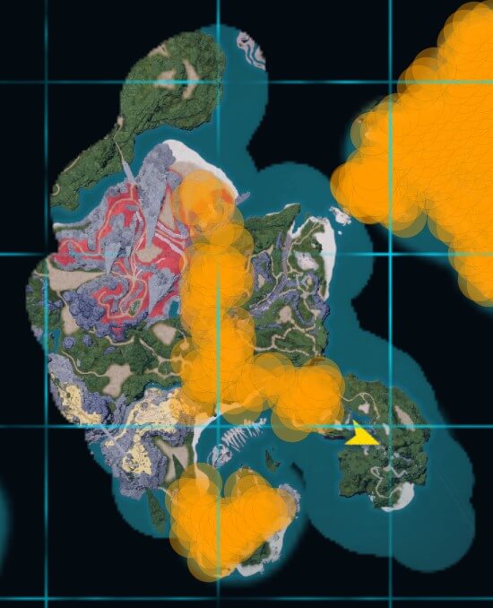 gumoss locations map