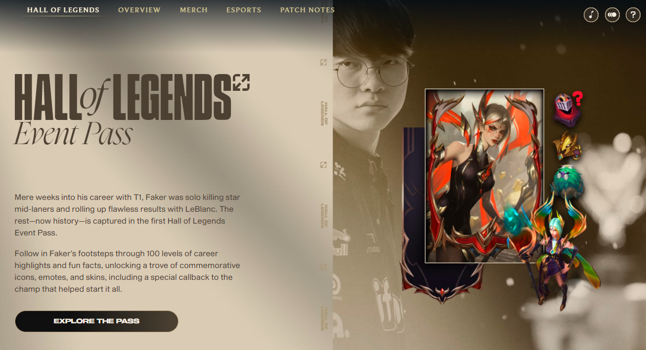 Hall of Legends Event Pass
