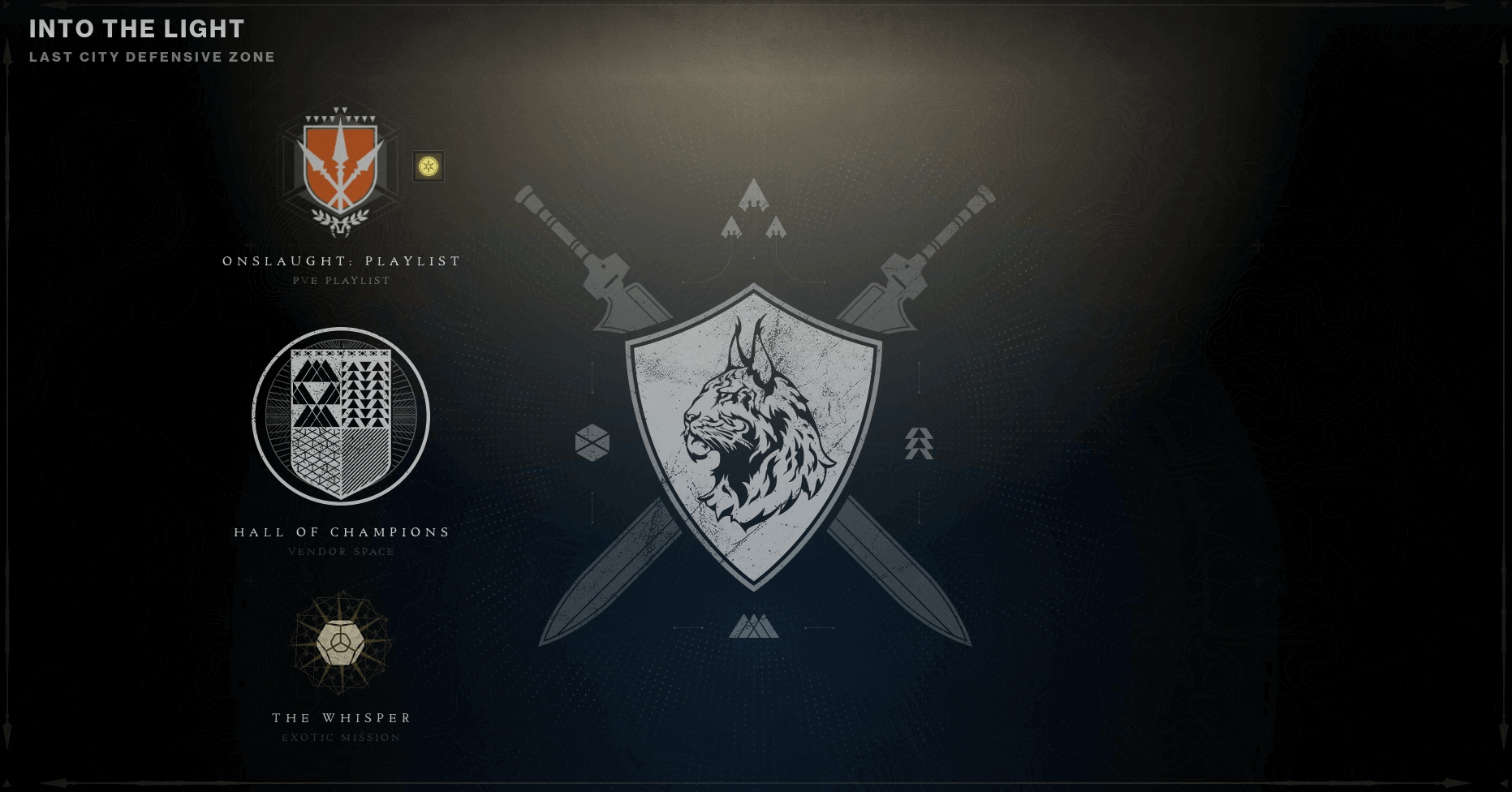 into the light last city defensive zone