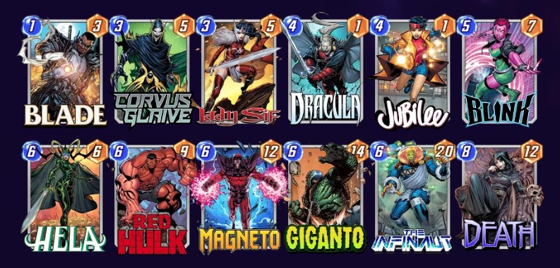 Marvel Snap Blink Hela Deck