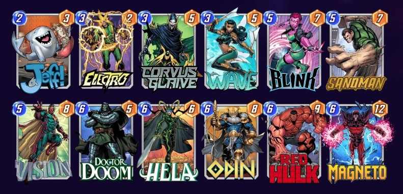 Marvel Snap Blink Ramp Deck