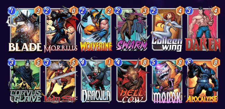 Marvel Snap Corvus Glaive Discard Deck