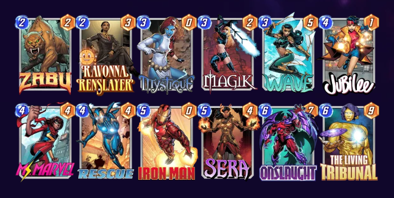 Marvel Snap Power Couple Tribunal Deck