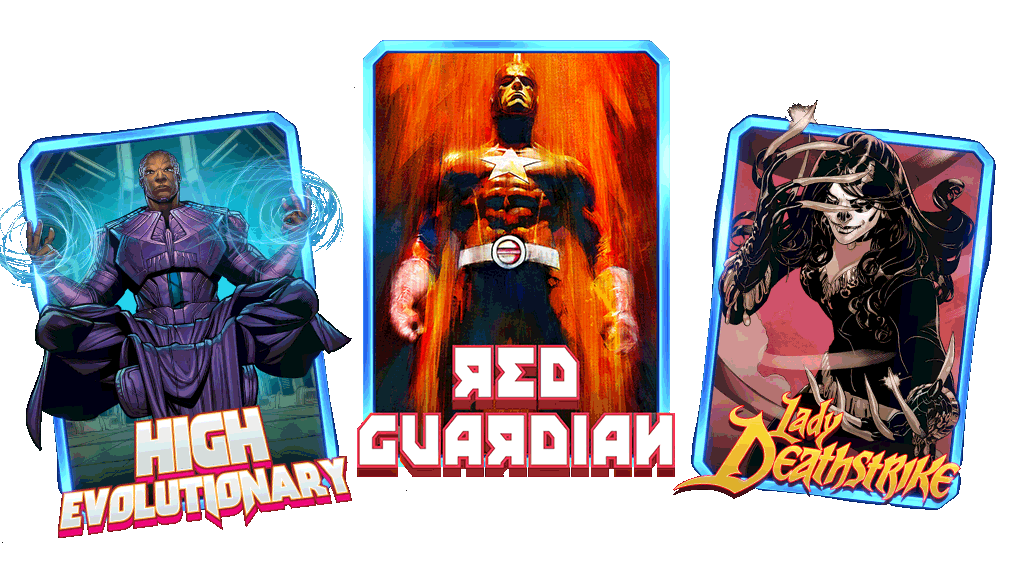 Marvel Snap Red Guardian Spotlight Cache Variants