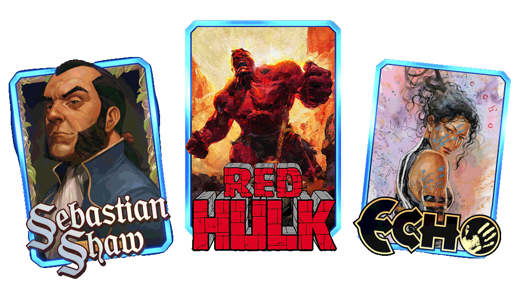 Marvel Snap Red Hulk Spotlight Cache Variants