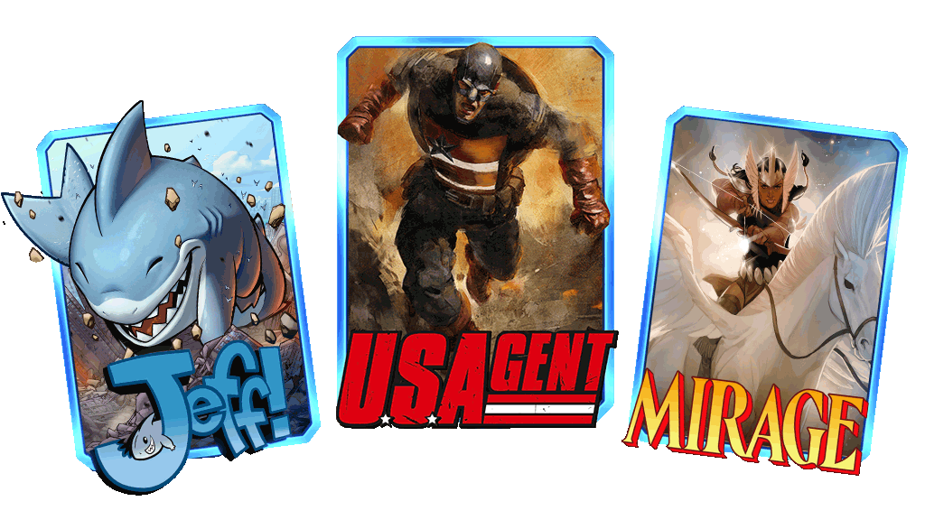 Marvel Snap US Agent Spotlight Cache Variants