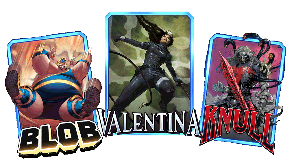 Marvel Snap Valentina Spotlight Cache Variants