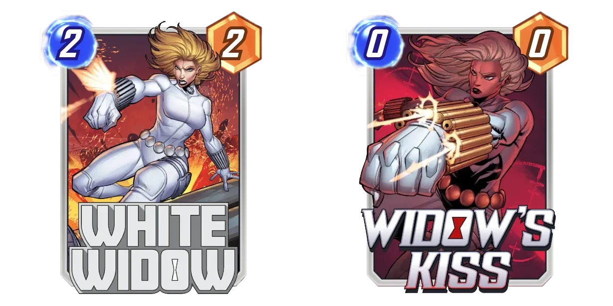 Marvel Snap White Widow Widow's Kiss