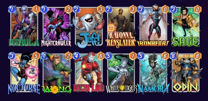 Marvel Snap Wong Deck 6-11