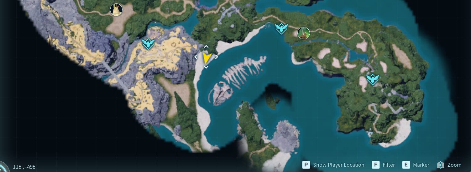 pal fluid coordinates