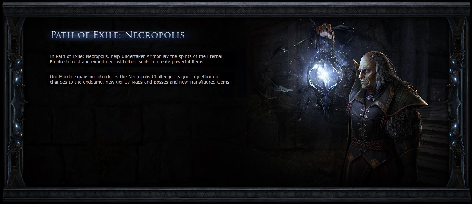 Path of Exile Necropolis League