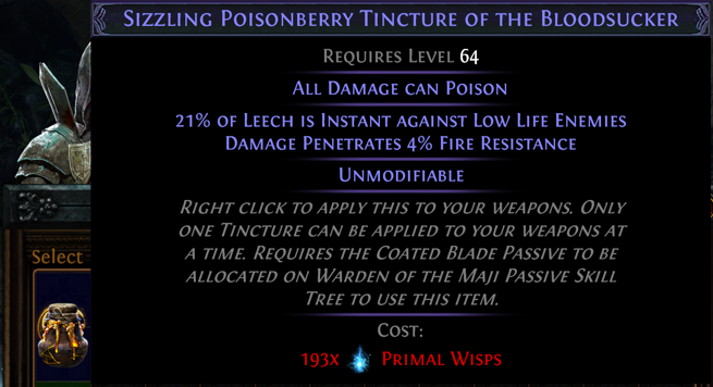 poe-affliction-tinctures PoE Affliction Tinctures