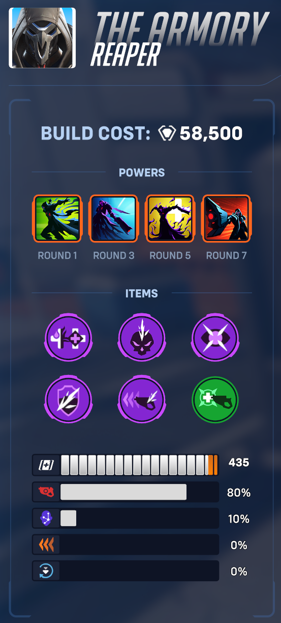 Reaper stadium build