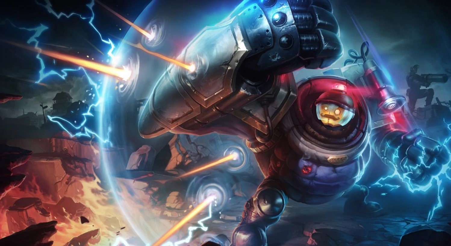 Riot Blitzcrank (LoL splash)