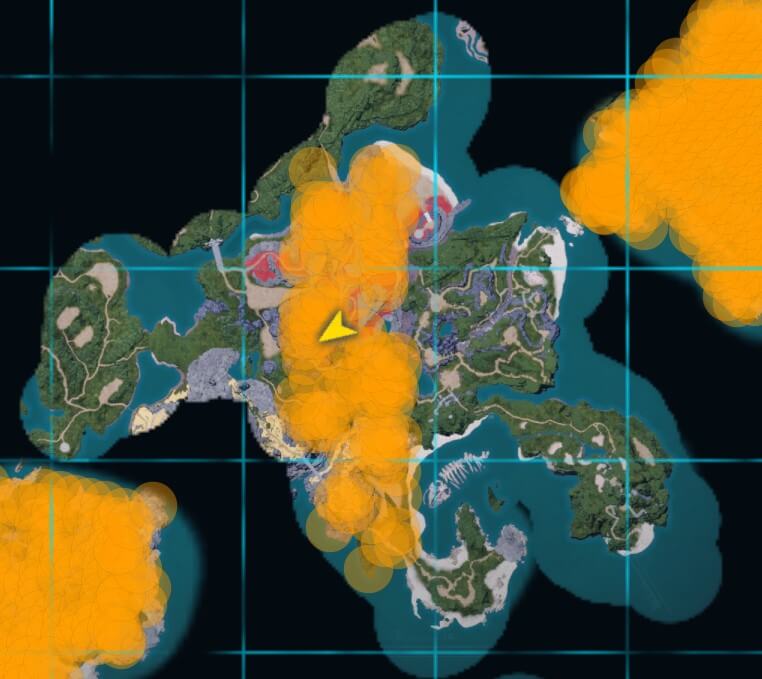 rushroar location map