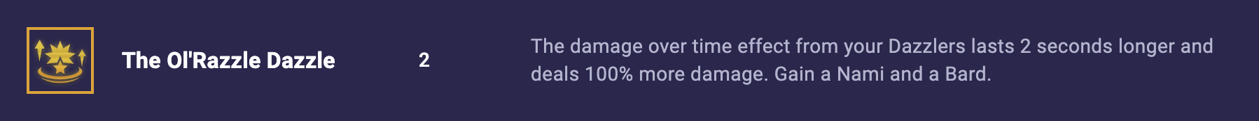 TFT Dazzlers Augment