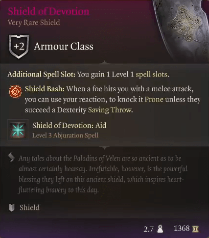 shield of devotion