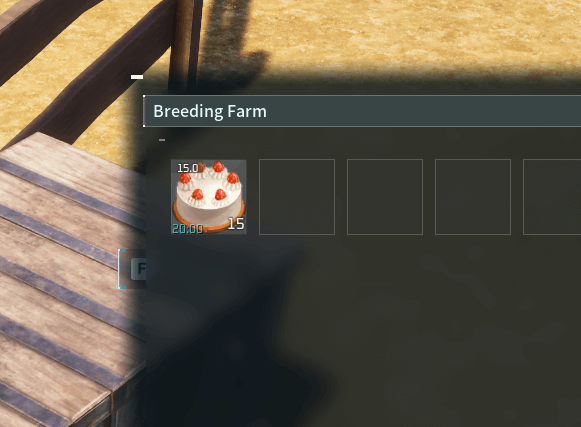 stored cake in cake box