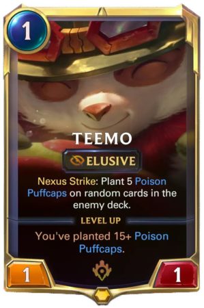 Teemo Level 1 (LoR card)