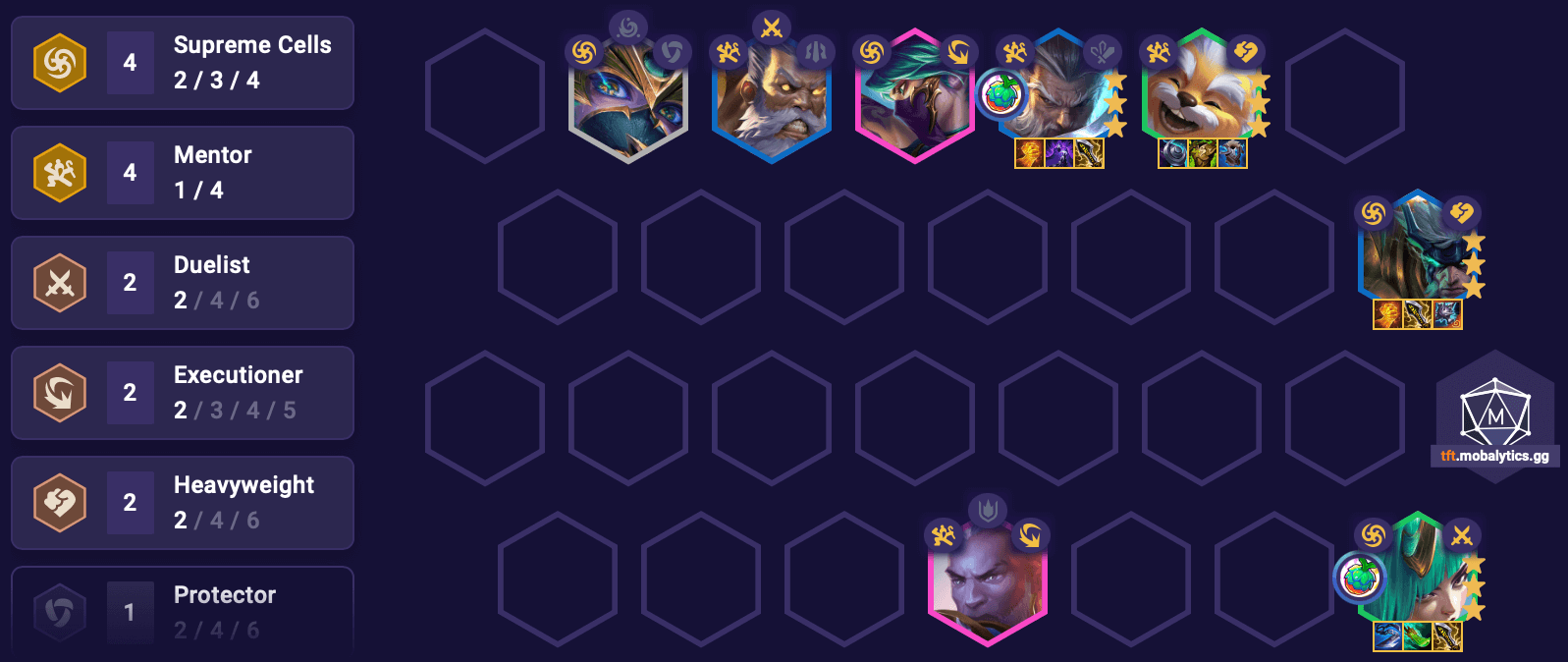 TFT 15.2 Mentor Missiles
