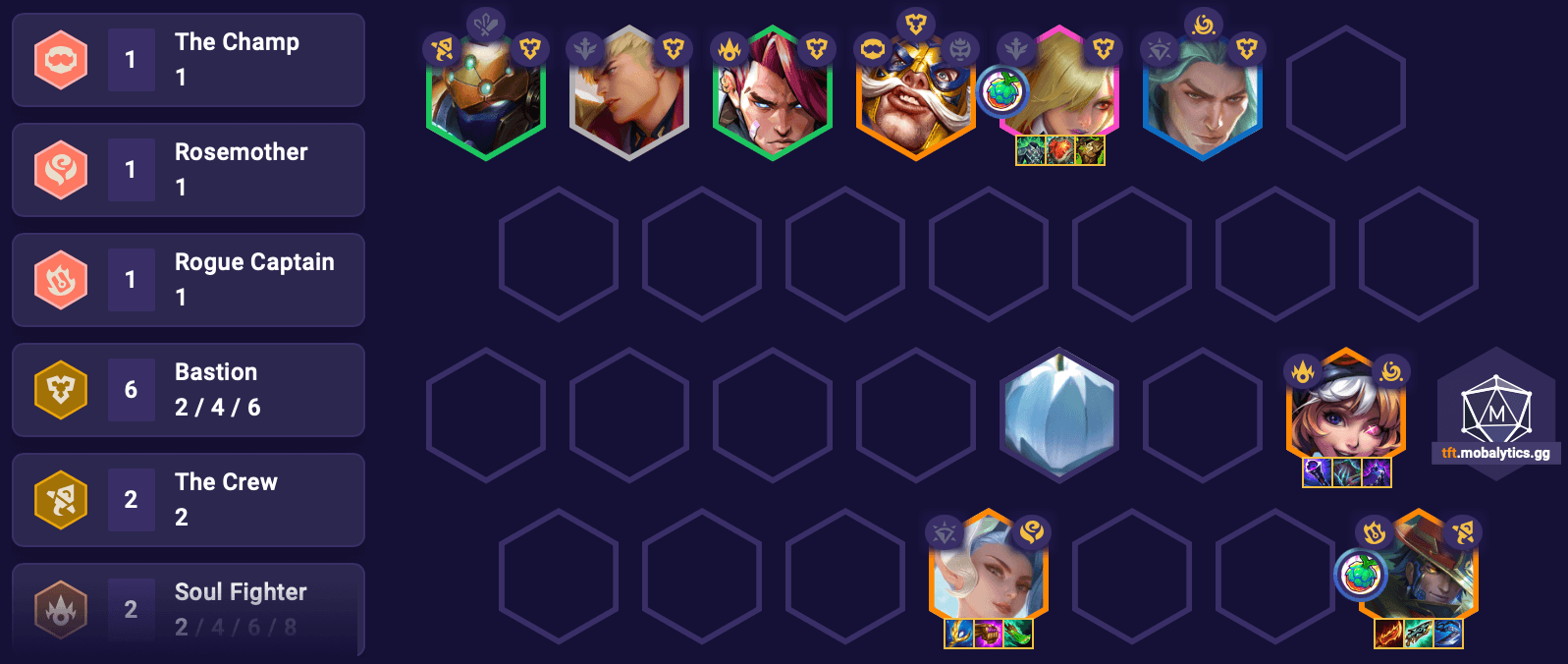 TFT 15.5 Bastion 9ine