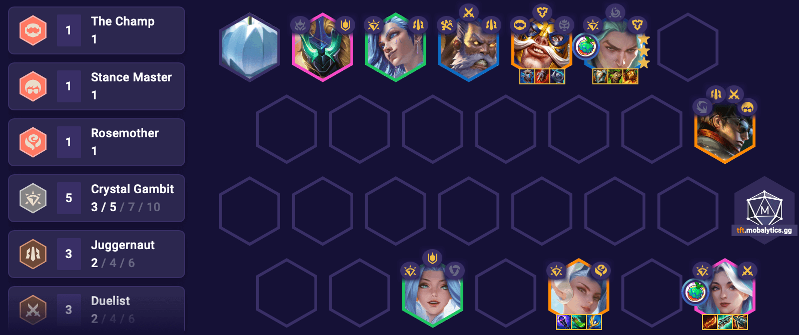 TFT 15.5 Crystal Gamble