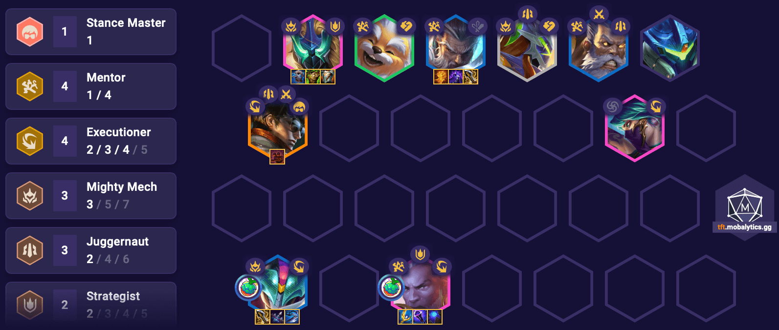 TFT 15.5 Ex Mech