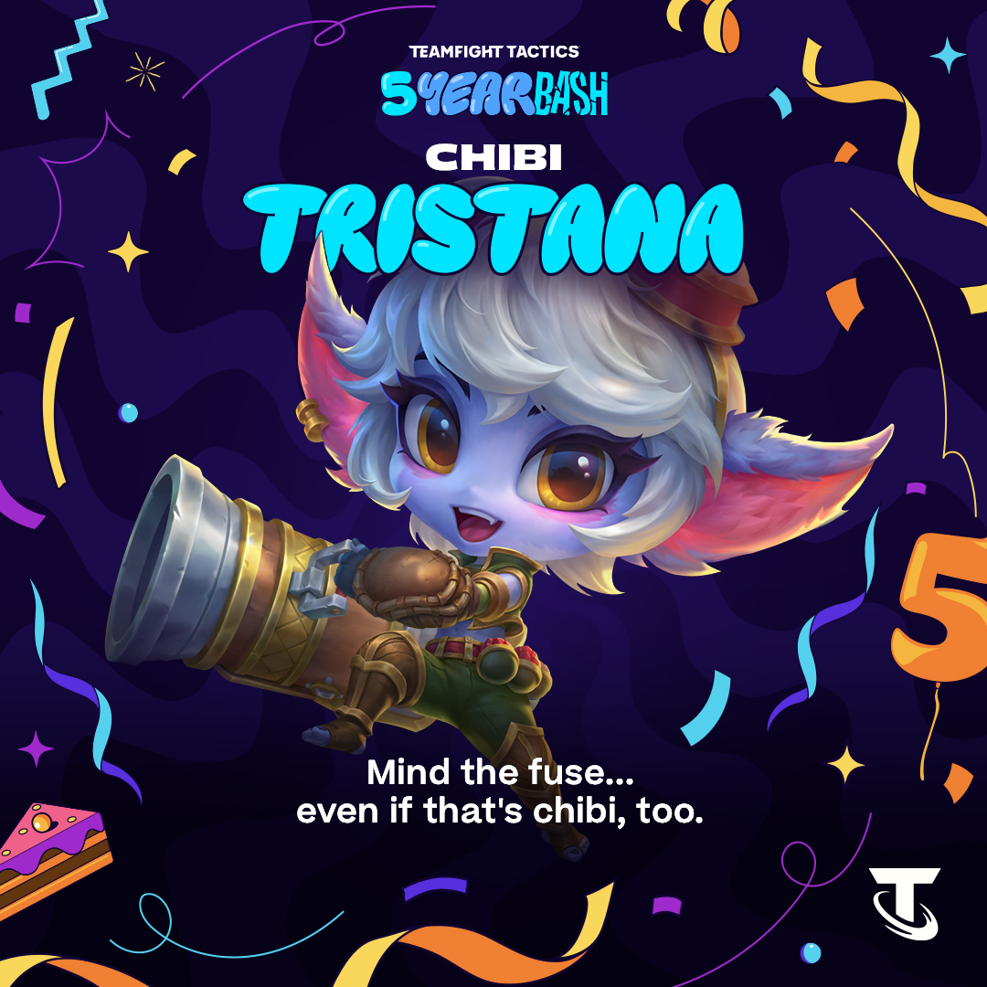 TFT 5 Year Bash Chibi Tristana