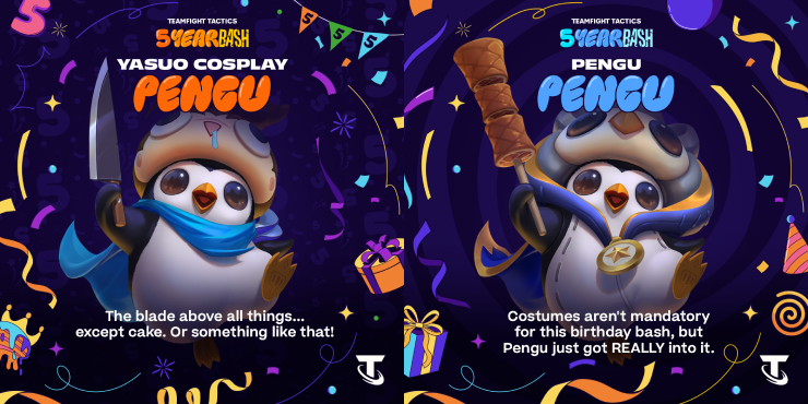 TFT 5 Year Bash Cosplay Pengu
