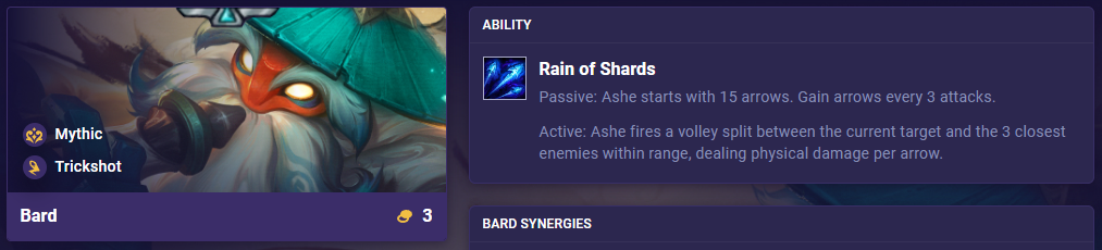 TFT Set 11 Ability Bard