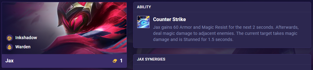 TFT Set 11 Ability Jax