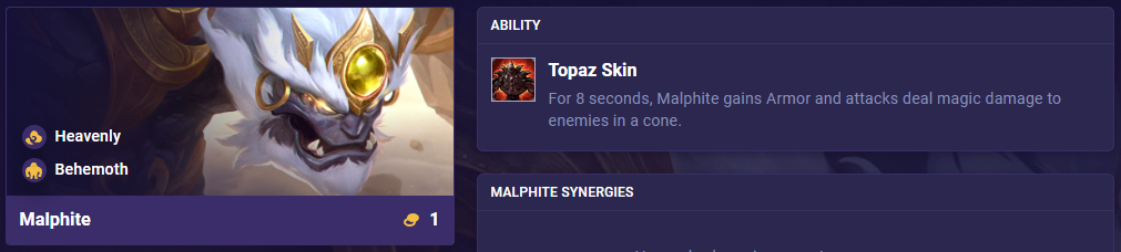 TFT Set 11 Ability Malphite