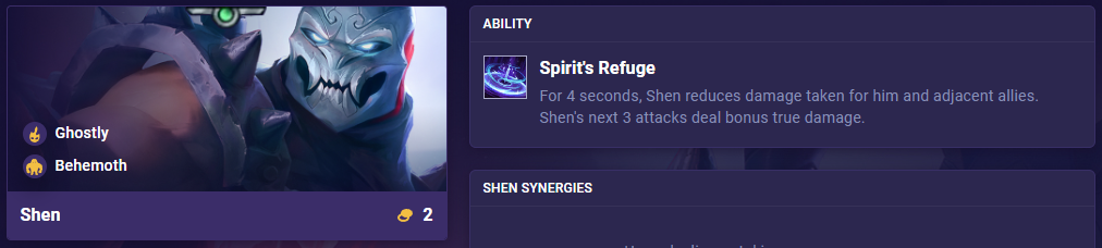 TFT Set 11 Ability Shen