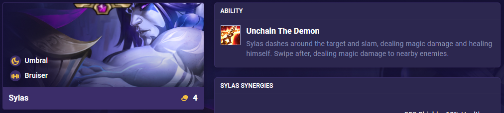 TFT Set 11 Ability Sylas