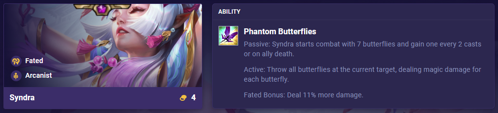 TFT Set 11 Ability Syndra
