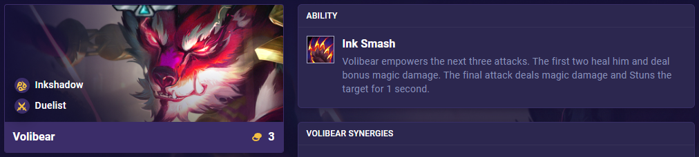 TFT Set 11 Ability Volibear
