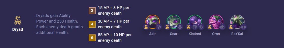 TFT Set 11 Dryad 14.9
