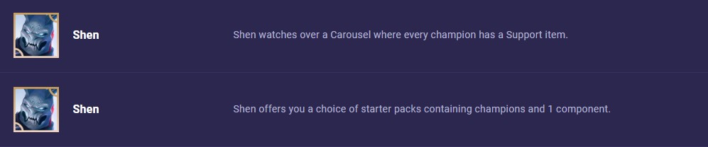 TFT Set 11 Shen Encounter