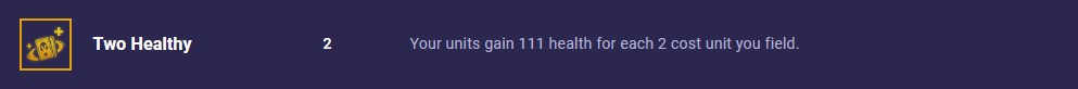TFT Set 11 Two Healthy Augment