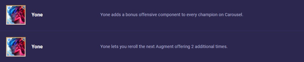 TFT Set 11 Yone Encounter